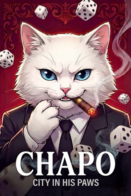 Chapo personalised book cover