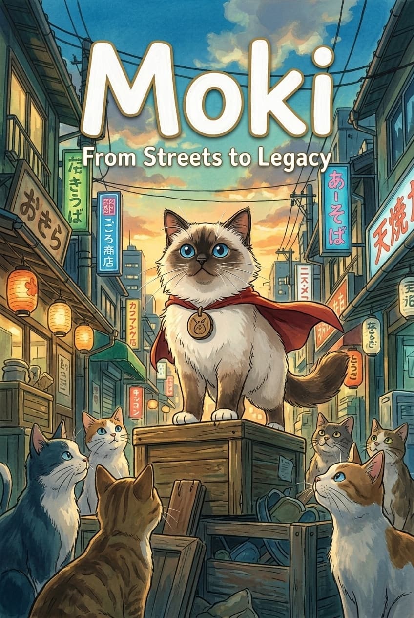 Moki personalised book cover