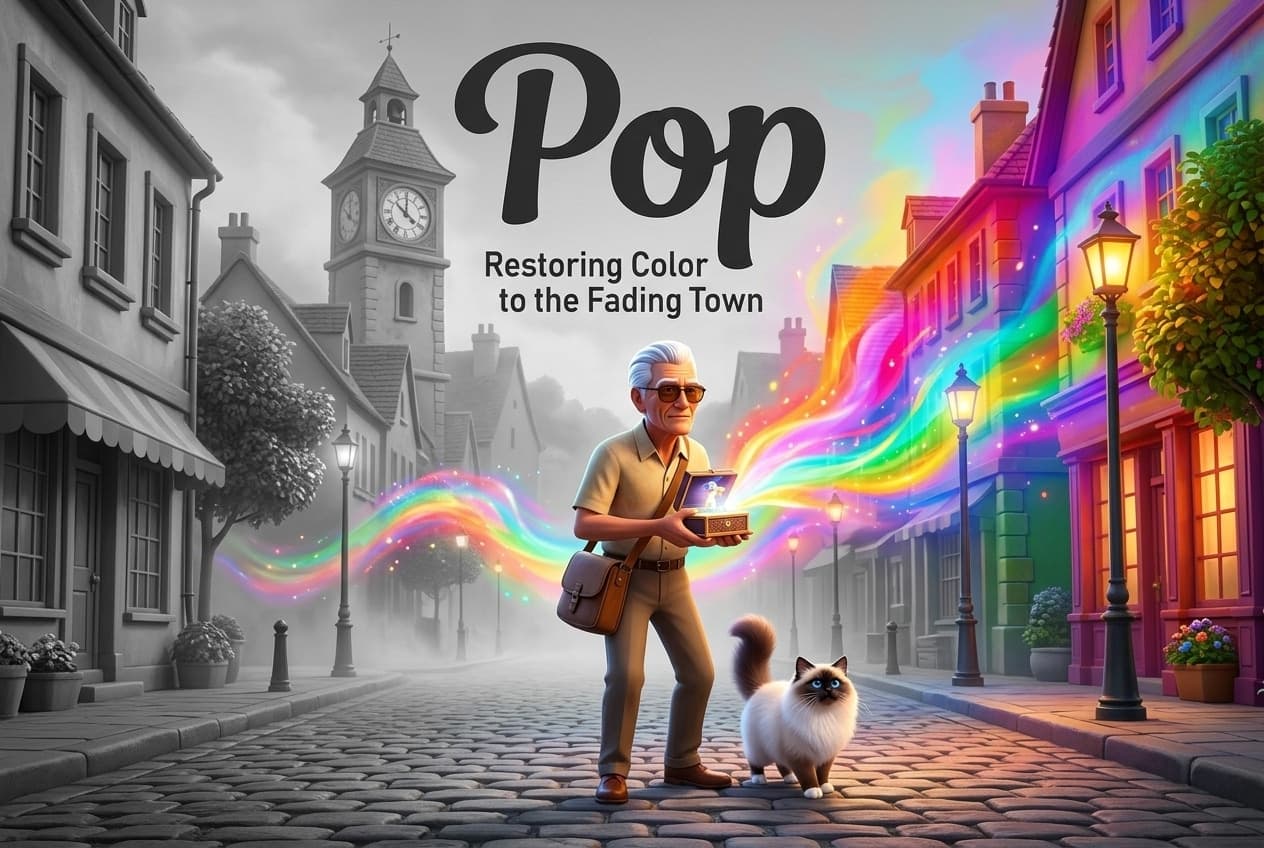 Pop personalised book cover