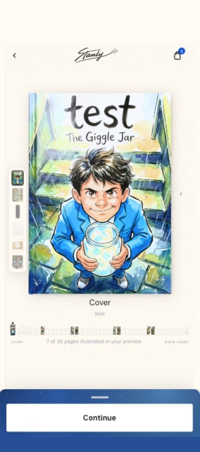 Choose book options